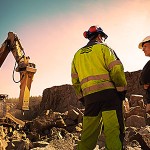 Atlas Copco separates construction and mining divisions On site with hydraulic breaker