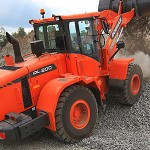 Visibility paramount with wheel loaders DL-200-3
