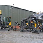 Compact excavators have become a firm favourite Volvo