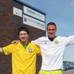 Young engineer swaps Rio for Rutherglen! gustavo_and_declan