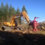 Drew Graham chooses Hyundai for forestry tasks