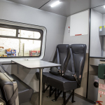 New welfare vehicles rapidly mobilise staff to site