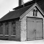 1945 and Mr JCB set up in business in a tiny lock-up garage in Uttoxeter