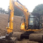 JCB JS145 1500mm Pads