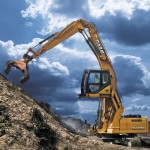 Case unveils new material handling crawler excavator