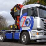 Vinyl-wrapped Scania marks 70 years of Galt Transport