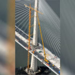 Crane hire firm reaches new heights on Queensferry Crossing project