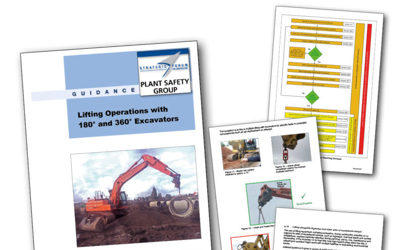 Lifting Operations Guide New guidance issued on lifting operations with excavators | Project Plant