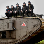 JCB team helps create WW1 tank tribute