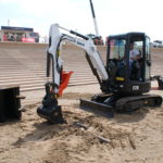 Bobcat attachments enjoy a day at the beach