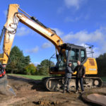 Second Case excavator gets into the swing of things