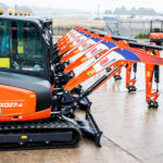 Glasgow hire firm completes century of Kubota KX027-4 machines