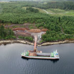 In the dock: Liebherr machines aid floating pier project