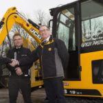Mini excavator user is picture perfect with JCB