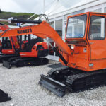 42Kubota KH10D at Hillhead. This is actually the 1st Mini Digger ever sold in the UK.
