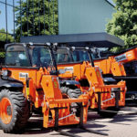 BOELS £20m, deal machine line up outside JCB Headquarters HQ