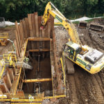 Shoring kit assists with £250m energy project