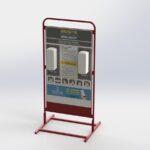 Sales of new hand sanitiser station to support construction charity