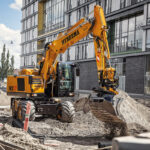 New Hydrema wheeled excavator combines speed and strength