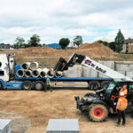 New Bobcat telehandler called into action at Aberdeen flats project