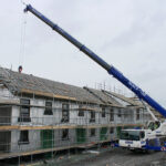 50-tonne crane deployed to social housing project near Oban