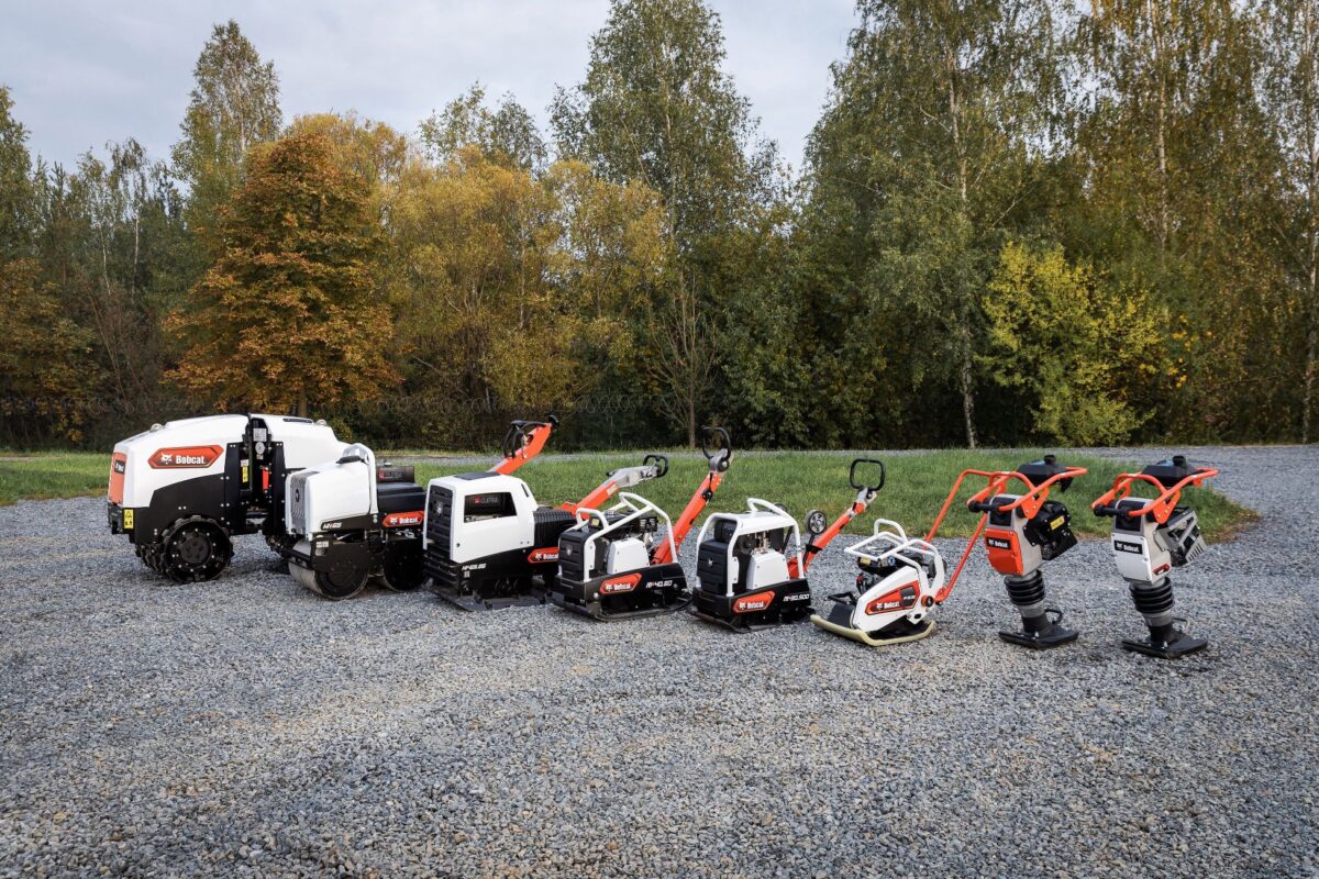 Bobcat unveils new light compaction products | Project Plant