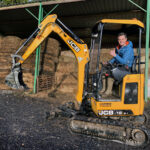 TV star deploys JCB mini digger for new show