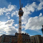 62-metre tower crane takes ‘pride of place’ on Glasgow skyline