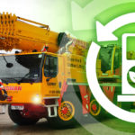 Mobile crane operator to fuel machines with vegetable oil