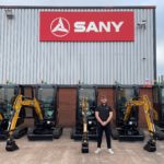 Edinburgh firm adds to fleet with five new SANY mini diggers