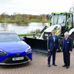 JCB adds hydrogen fuel cell car to its fleet