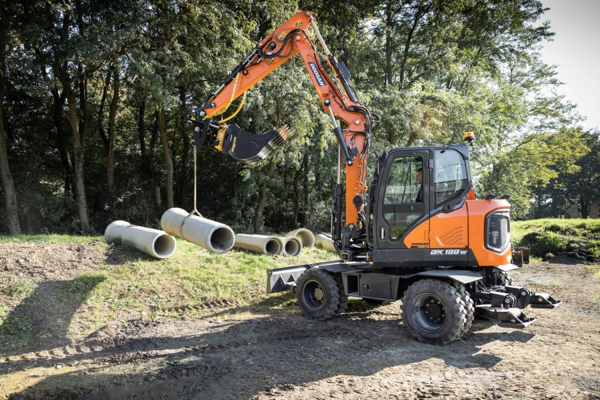 Latest Doosan digger designed to boost urban and road work