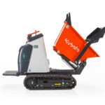 Electric model amongst new Kubota tracked dumpers