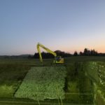 Network Rail uses Komatsu excavator on Lockerbie project