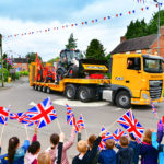 Royal seal of approval as JCB machines hit the road for Platinum Jubilee celebrations