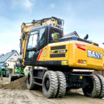 SANY wheeled excavator set for Hillhead debut