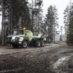 Volvo tests prototype hydrogen articulated hauler