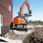 New Hitachi wheeled digger the ‘perfect fit’ for tight spaces