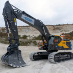 UK’s first Volvo EC550E excavators deliver fuel and productivity gains