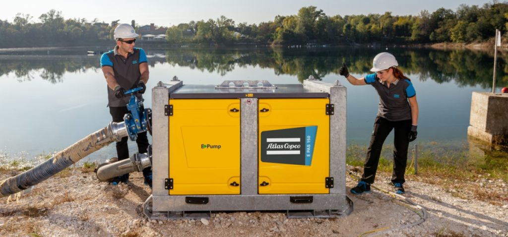 Atlas Copco Launches Electric Self-priming Dewatering Pumps | Project Plant