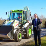 UK Government gives green light for JCB to test hydrogen-powered backhoe on UK roads