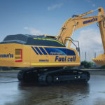 Komatsu develops concept hydraulic excavator with hydrogen fuel cell system