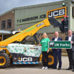 Uniquely decorated Loadall goes green for charity