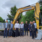 Silver service: hire firm marks milestone year with custom-finished digger