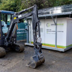 Sustainable energy specialist charges ahead with electric digger trial