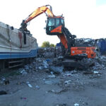 It’s all material for new sorting and recovery centre machine
