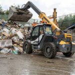 Landmark Liebherr telehandler takes its punishment in Livingston