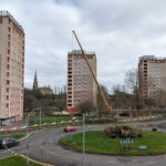 Dem-Master completes demolition of five Irvine high-rise flats