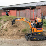 Develon unveils new one-tonne mini-excavator Develon DX10Z-7 mini-excavator