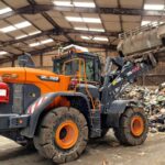 Develon to showcase waste and recycling solutions at RWM event Develon wheel loader